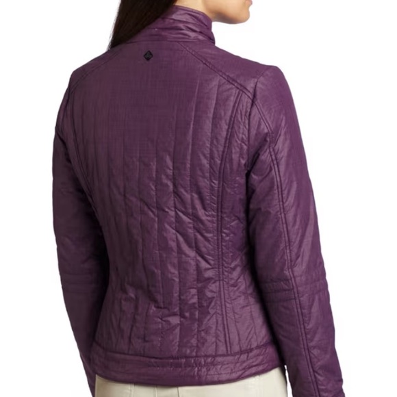prAna Women's Kasi Jacket, quilted with Primaloft 100g fill, plum, small - Picture 8 of 8